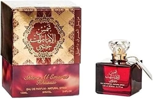 Ard Al Zaffran Shams Emarat Khususi 100ml with Deo Inside Fragrance Spray على Amazon.ae - متتبع الأسعار