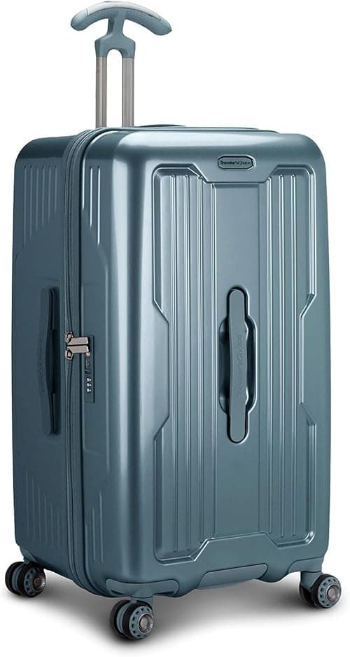 Traveler's Choice Indestructible Hardside Luggage Polycarbonate Trunk Spinner Suitcase on Amazon.ae - Price Tracker
