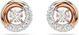 Swarovski Dextera pendant, Round cut, White, Rose gold-tone plated - Best Deal Finder