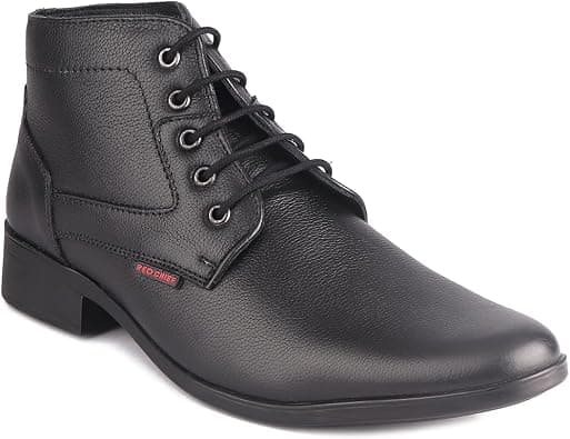 Red Chief Leather Formal Boot for Men | Office Shoes | Black | PU Sole | RC3545 001 | EU43 على Amazon.ae - متتبع الأسعار