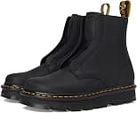 Dr. Martens unisex-adult Zebzag Laceless Boot, Black Wyoming, 8 Women/7 Men - Best Deal Finder