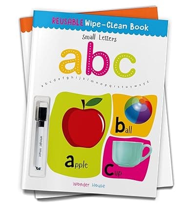 Reusable Wipe And Clean Book - Small Letters : Write And Practice Small Letters on Amazon.ae - Price Tracker