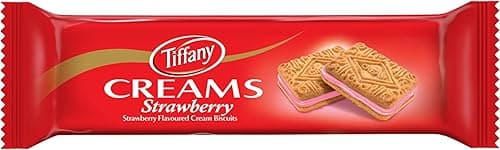 Tiffany Creams Strawberry Cream Sandwich Biscuits, 80g on Amazon.ae - Price Tracker