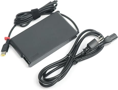 Lenovo 20V 11.5A 230W Slim Tip AC Adapter for Legion 5i Gen 9 Legion Slim 5 Gen 9 (16″ AMD) ThinkBook 16p Gen 4, Compatible P/N: ADL230SCC3A, SA10R16890, 02DL144., Black on Amazon.ae - Price Tracker