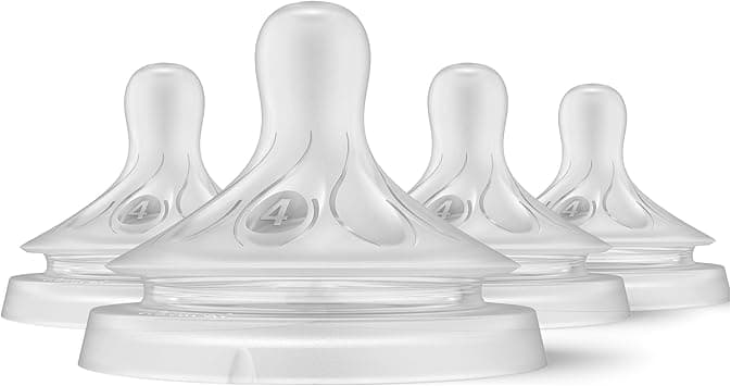AVENT Philips Natural Response Baby Bottle Flow 4, 3M+, 4pk, SCY964/04 - Amazon.ae Price Tracker