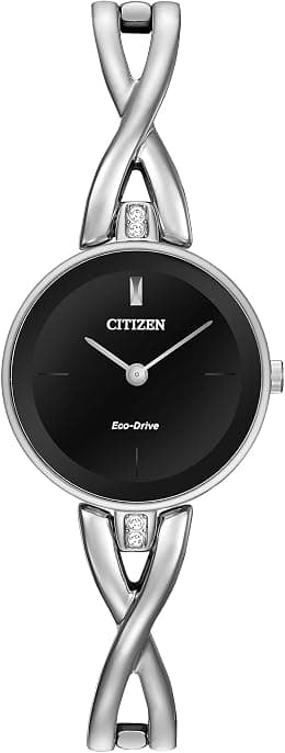 Citizen Eco-Drive Axiom Womens Watch, Stainless Steel, Crystal - Best Deal Finder