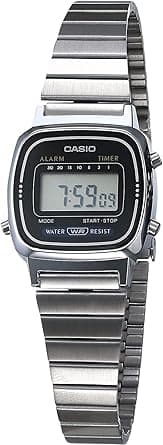 Casio Vintage Series Digital Grey Dial Women's Watch-LA670WD-1DF on Amazon.ae - Price Tracker