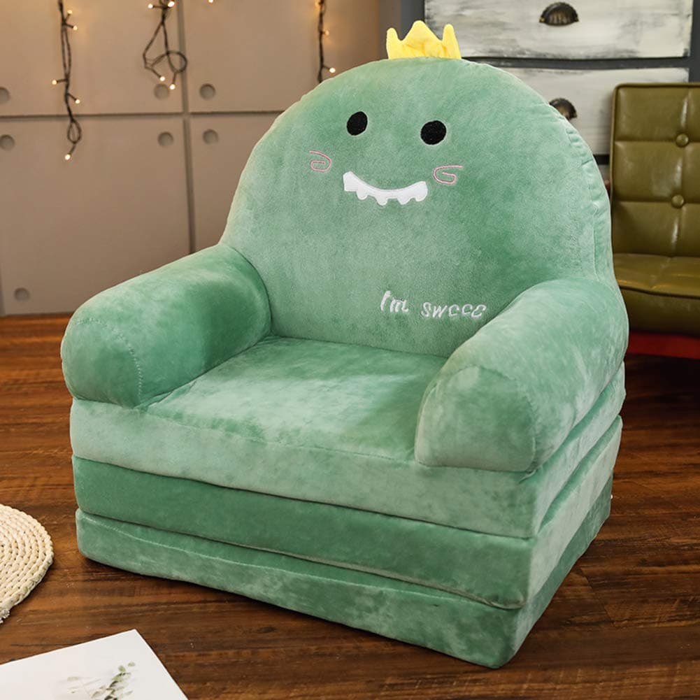 FCSFSF Cute Cartoon Kids Sofa,Flip Open Lazy Sofa Backrest Chair,Luxury Velvet Foldable Children Sofa Bed,Soft Upholstery Foam Recliner J 50x40x47cm(20x16x19inch) on Amazon.ae - Price Tracker