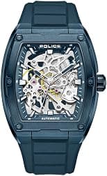 Police Skeletor Men's Watch With Silicone Strap - Best Deal Finder
