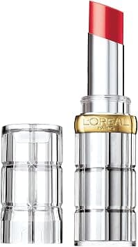 L’Oréal Paris L'Oreal Colour Riche Shine Lipstick, Enamel Red 0.1 oz - Best Deal Finder