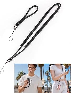 Adjustable Crossbody Strap & Wristlet Attachment for Shark ChillPill 3-in-1 Personal Cooling Fan - 2-in-1 Black Bundle, Compatible with Shark ChillPill Only - Hands-Free Portable Fan Accessories على Amazon.ae - متتبع الأسعار