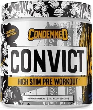 CONDEMNED CONVICT STIM PRE-WORKOUT ORANGE MANGO on Amazon.ae - Price Tracker