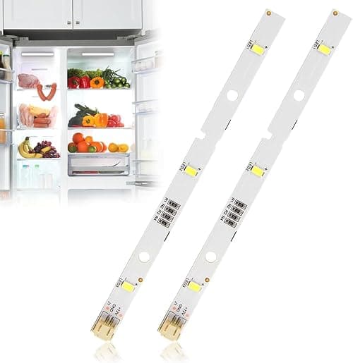 Sunshine smile LED Fridge Light for Gorenje/Rongsheng/Hisense, LED Light Strips, Replacement Fridge Lamp Compatible, Cooling Lighting for E349766 MDDZ-162A 1629348 DC12V 2W (with Buckle 2pcs) on Amazon.ae - Price Tracker