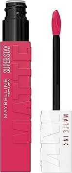 Maybelline New York Super Stay Matte Ink Liquid Lipstick, Long Lasting High Impact Color, Up to 16H Wear, Pathfinder, Berry Pink, 0.17 fl.oz on Amazon.ae - Price Tracker