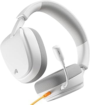GLORIOUS GHS Eternal - Stereo Gaming Headset for PC, PS5, PS4, Xbox, Switch - Custom Tuned Angled Drivers, Adjustable Crystal Clear Detachable Mic, 3.5mm - Durable, All Day/Night Comfort - White on Amazon - Best Deal Finder