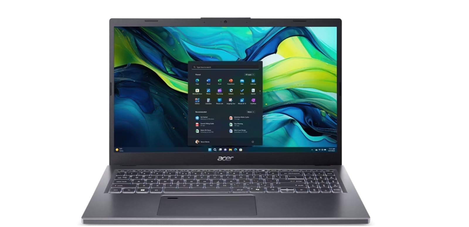 Acer Aspire A15 Laptop (NX.JKVEM.001) | Intel Core i5-13420H | 16GB DDR5 RAM | 1TB SSD | 15.6" FHD 60Hz Display | Intel UHD Graphics | Windows 11 Pro(Upgraded) | Backlit Keyboard | Silver on Amazon.ae - Price Tracker