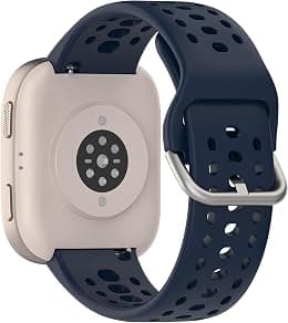 22mm Silicone Strap Compatible with Amazfit Bip 6/Amazfit Bip 5 Armband, Adjustable Replacement Strap for Amazfit GTR 3 Pro Smartwatch Accessories - متتبع أسعار Amazon.sa