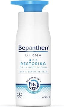 Bepanthen Derma Restoring Daily Body Lotion, 400 ml Bottle, Moisturizer for very dry skin, dermatologically tested Lotion - Best Deal Finder