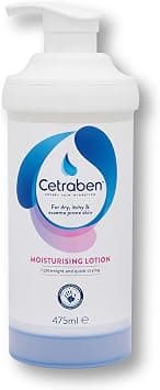 Cetraben Body Lotion Perfect for Dry Sensitive or Eczema Skin Dermatological Body Lotion 475ml, Packaging May Vary. على Amazon.ae - متتبع الأسعار