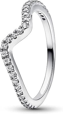 Pandora 192539C01 Women's Ring Sparkling Wave Silver on Amazon.ae - Price Tracker