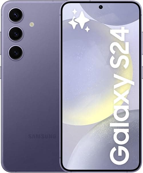 Samsung Galaxy S24 AI Phone, 256GB Storage, Cobalt Violet, 8GB RAM, Android Smartphone, 50MP Camera, Long Battery Life (UAE Version) on Amazon - Best Deal Finder