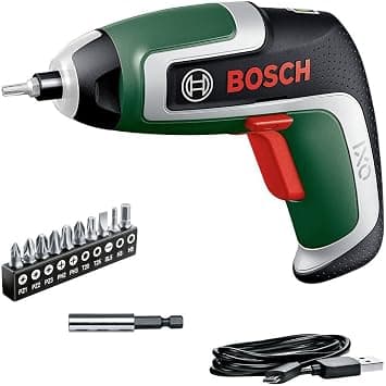Bosch Compact Cordless Screwdriver IXO (7th Generation; 3.6V; 2.0Ah; 5.5Nm; with Micro-USB Cable; Compatible with IXO-Collection Attachments; Screws up to 190 Screws; in Storage Box) على Amazon.ae - متتبع الأسعار