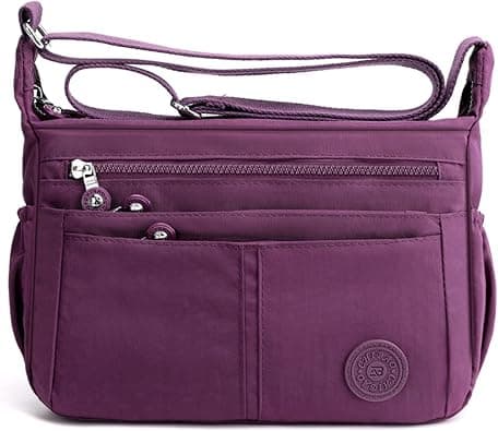 FANDARE Lightweight Shoulder Bag Women's Shoulder Bags Sling Shoulder Bag Waterproof Nylon for Travel School Sports Shopping Crossbody Bag على Amazon.ae - متتبع الأسعار