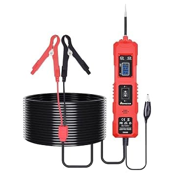 6V-48V DC Automotive Circuit Tester with Digital Display, LED Indicator Lights, Car Electrical Diagnostic Tool for Short Circuit Detection and Voltage Testing, Includes 4.5M Long Cable on Amazon.ae - Price Tracker