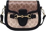 Women Small Crossbody Bags Women Golden Buckle Leather Purse Handbag Fashion Design - Best Deal Finder