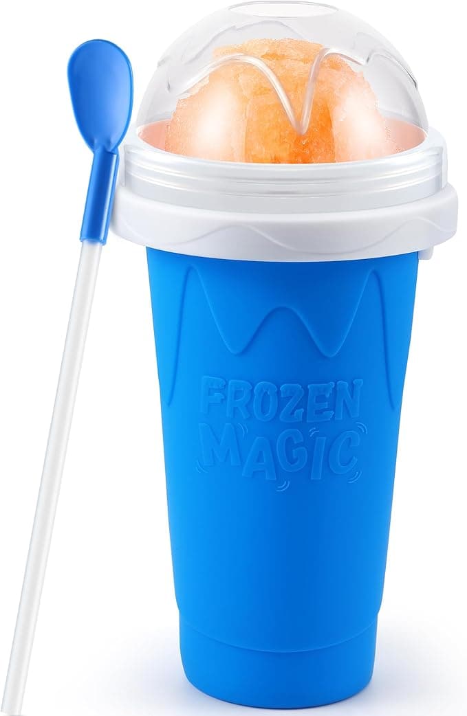 tgosomt Slushy Cup, Frozen Magic Slushie Maker Cup Squeeze, Cool Fun Stuff Things Gadgets (Blue) on Amazon.ae - Price Tracker