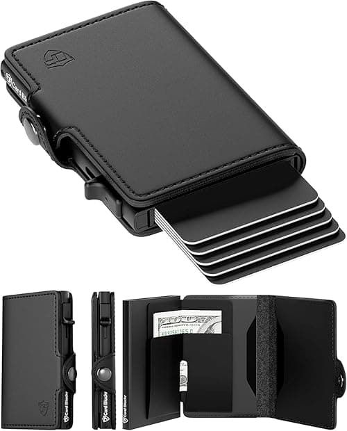 Conceal Plus Card Blocr Best Minimalist Wallet Slim RFID Blocking Credit Card Holder (Pink) on Amazon.ae - Price Tracker