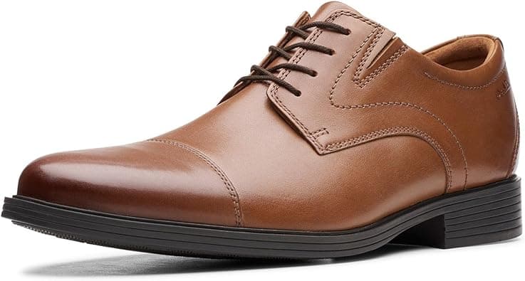 Clarks Whiddon Cap Mens Oxford - Best Deal Finder