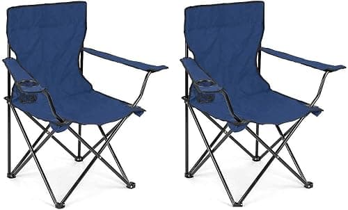 ECVV (2 Pcs) Portable Folding Beach Chair Multi-Purpose Camping Chair for Adult, Lightweight Patio Lawn Quad Chair for Outdoor Travel Picnic Hiking Supports110kgs Load With Carry Bag |Random Color| on Amazon.ae - Price Tracker