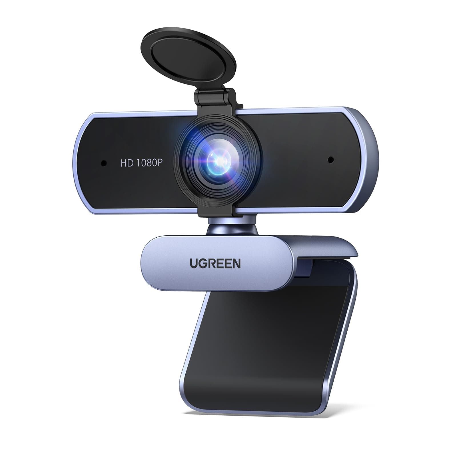 UGREEN 1080P Webcam with Microphone USB HD Camera, 1080P/30fps 720P/60fps Stream Camera, with Auto Light Correction, Dual Noise Reduction Mics, for Skype/Facebook/Youtube, Laptop/Desktop, Grey on Amazon.ae - Price Tracker