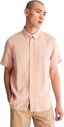 Timberland Mens Ss Mill River Linen Slim SHIRTS (pack of 1) on Amazon - Best Deal Finder