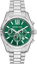 Michael Kors Lexington Watch für Herren, 44mm Quarz-Chronographenwerk mit Edelstahlarmband - Best Deal Finder