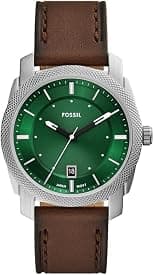 Fossil FS6085 Men's Analogue Quartz Watch with Leather Strap - Best Deal Finder