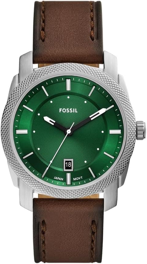 Fossil FS6085 Men's Analogue Quartz Watch with Leather Strap on Amazon.ae - Price Tracker