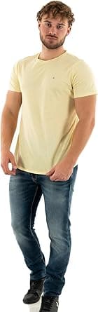 Tommy Jeans Men's TJM SLIM JASPE C NECK T-Shirt on Amazon.ae - Price Tracker