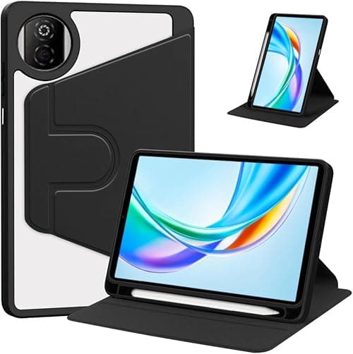 Vurtboly Hybrid Case Compatible with Honor Pad X7 8.7inch 2025 Cover, Clear Acrylic Multi-Angle Hard PC Case with Pen Holder Protective Stand Cover Compatible with Honor Pad X7 8.7inch 2025 (Black) on Amazon.ae - Price Tracker