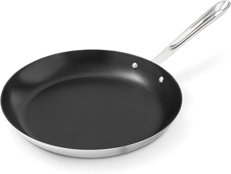 All-Clad D3® Stainless Pro Nonstick 11 inch Crepe Pan - Made in the USA- The Original Bonded Professional Cookware- Oven Safe & Induction Compatible on Amazon.ae - Price Tracker
