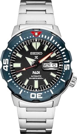 Seiko SRPE27 Prospex Men's Watch Silver-Tone 42.4mm Stainless Steel on Amazon.ae - Price Tracker