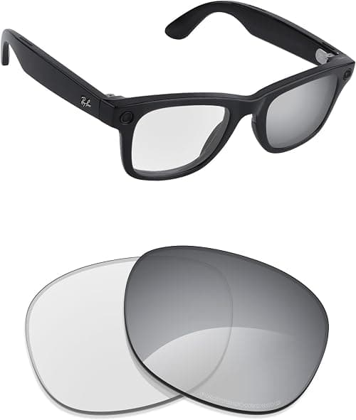 Alphax Transition Replacement Lenses for Ray-Ban Meta Wayfarer RW4006 / RW4012 50mm (Gen 2) Sunglasses | Precision Cutting on Amazon.ae - Price Tracker