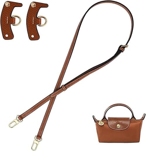 Longchamp Strap, Punch-Free, Adjustable Buckle Design for Longchamp Mini, Width 0.47" Wallet with Alternative Crossbody Strap, Khaki on Amazon.ae - Price Tracker