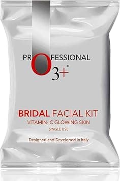 SSR O3+ Bridal Facial Kit Vitamin C Glowing Skin for Bright and Radiant Complexion Suitable for All Skin Types (136g, Single Use) - Best Deal Finder