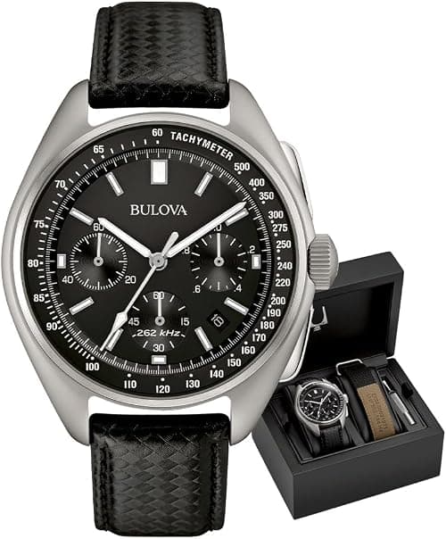 Bulova Herren Armbanduhr Lederband Moon on Amazon - Best Deal Finder