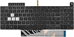 KBRPARTS Replacement Backlit Keyboard for ASUS TUF A15 F15 FA507 FX507 FX507R A17 FA707 F17 FX707 & TUF Dash F15 FX517 Series Laptop with Per-Key RGB Colorful Keyboard US Layout - Amazon.ae Price Tracker