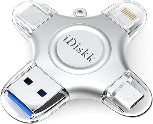 iDiskk 512GB MFI Certified Photo Storage for iPhone USB Flash Drive for USB-C iPad Android Samsung USB for iPhone 14/13/13 pro/12/12 pro/12 mini/11/11/Pro/XR/X, Photo Stick for Computer,MacBook on Amazon.ae - Price Tracker
