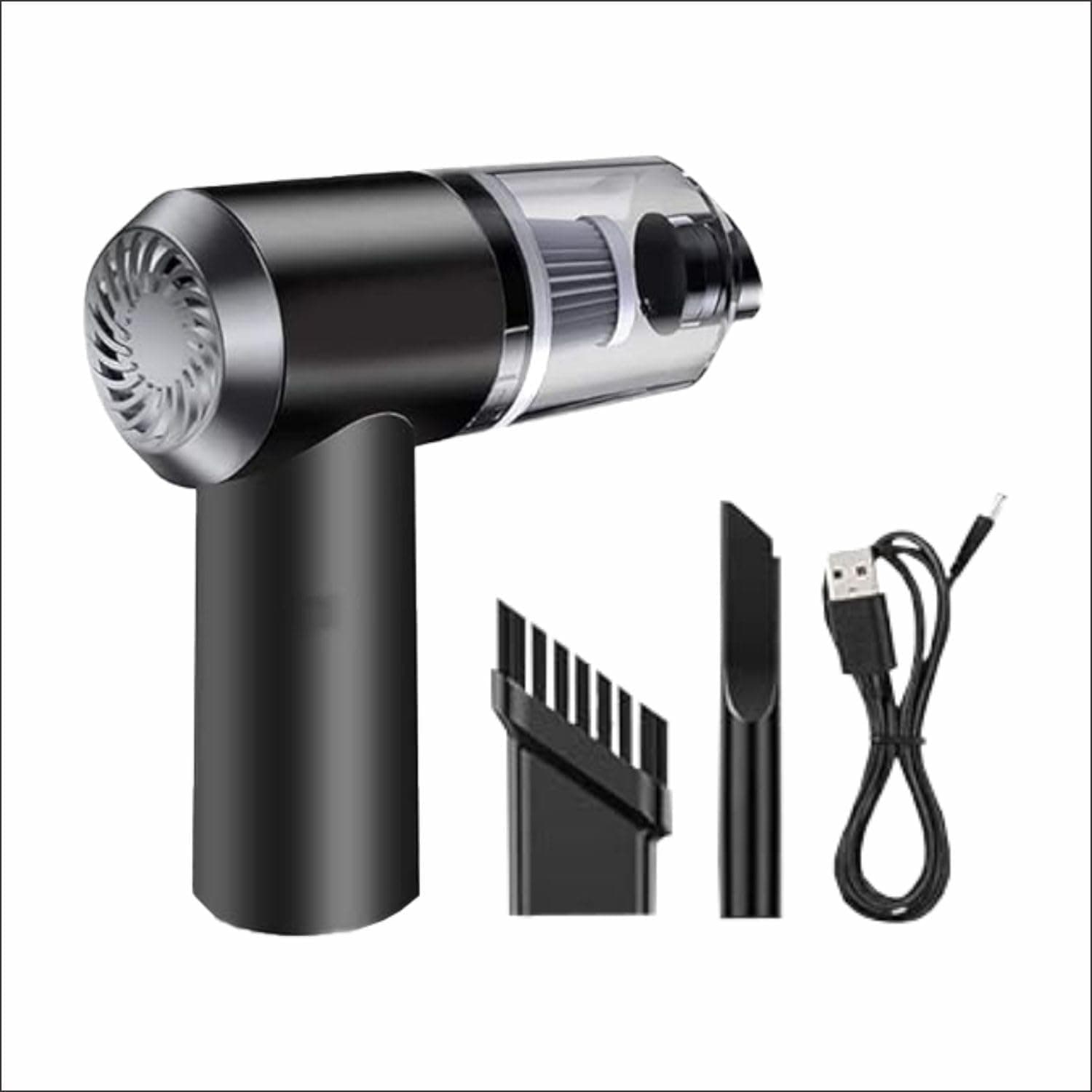 3-in-1 Mini Vacuum AS-228 - Cordless Handheld Vacuum Cleaner & Blower, 9000PA Powerful Suction, USB Rechargeable, Portable Car Vacuum for Home, Office, Pet Hair, Laptop, Keyboard, Deep Cleaning on Amazon.ae - Price Tracker