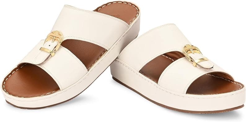Men's Slip-On Arabic Sandal with Buckle on Amazon.ae - Price Tracker